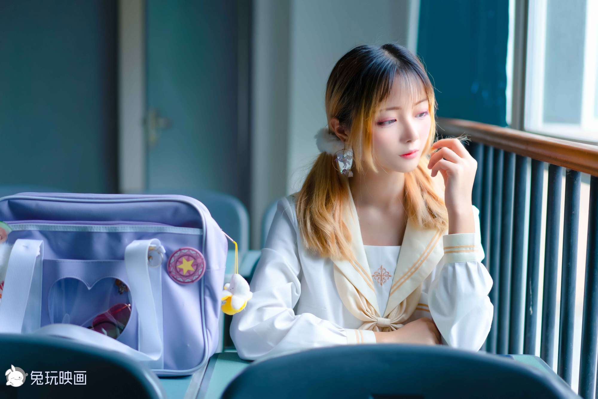 [兔玩映画]B87.004妹妹的体操服和Jk插图4